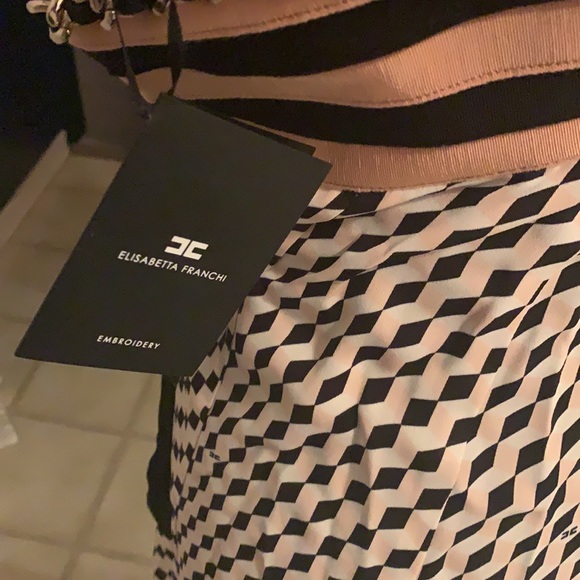 - ELISABETTA FRANCHI LONG DRESS NWT - - Picture 5 of 12